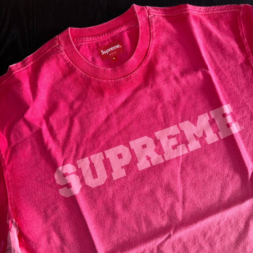 Rare! Supreme Gradient S/S Top Pink Fall-Winter 2021